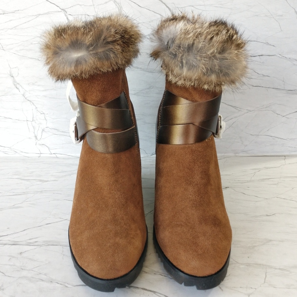 New Suede Booties - image 2